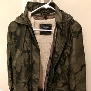 Abercrombie camouflage coat